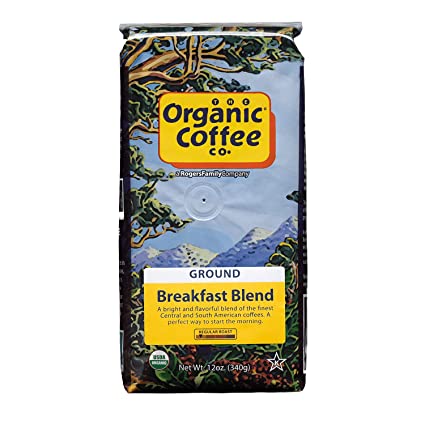 The Organic Coffee Co., Ground Organic Breakfast Blend Coffee