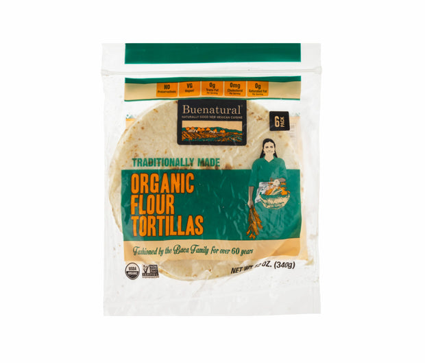 Buenatural Organic Flour Tortillas