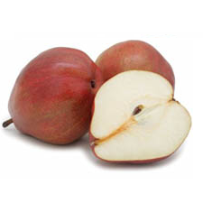 Pears, Organic Red D'Anjou