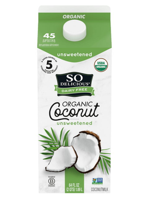 SO Delicious, Organic Unsweetened Coconut Milk