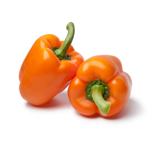 Organic Orange Bell Peppers – Boxed Greens